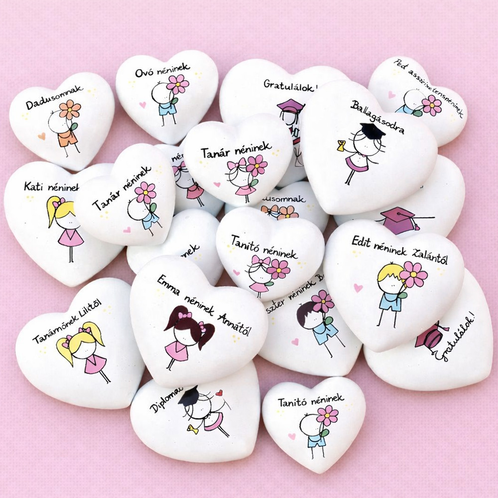 Ajándék pedagógusoknak - személyre szabható szív díszdobozban - Image 11