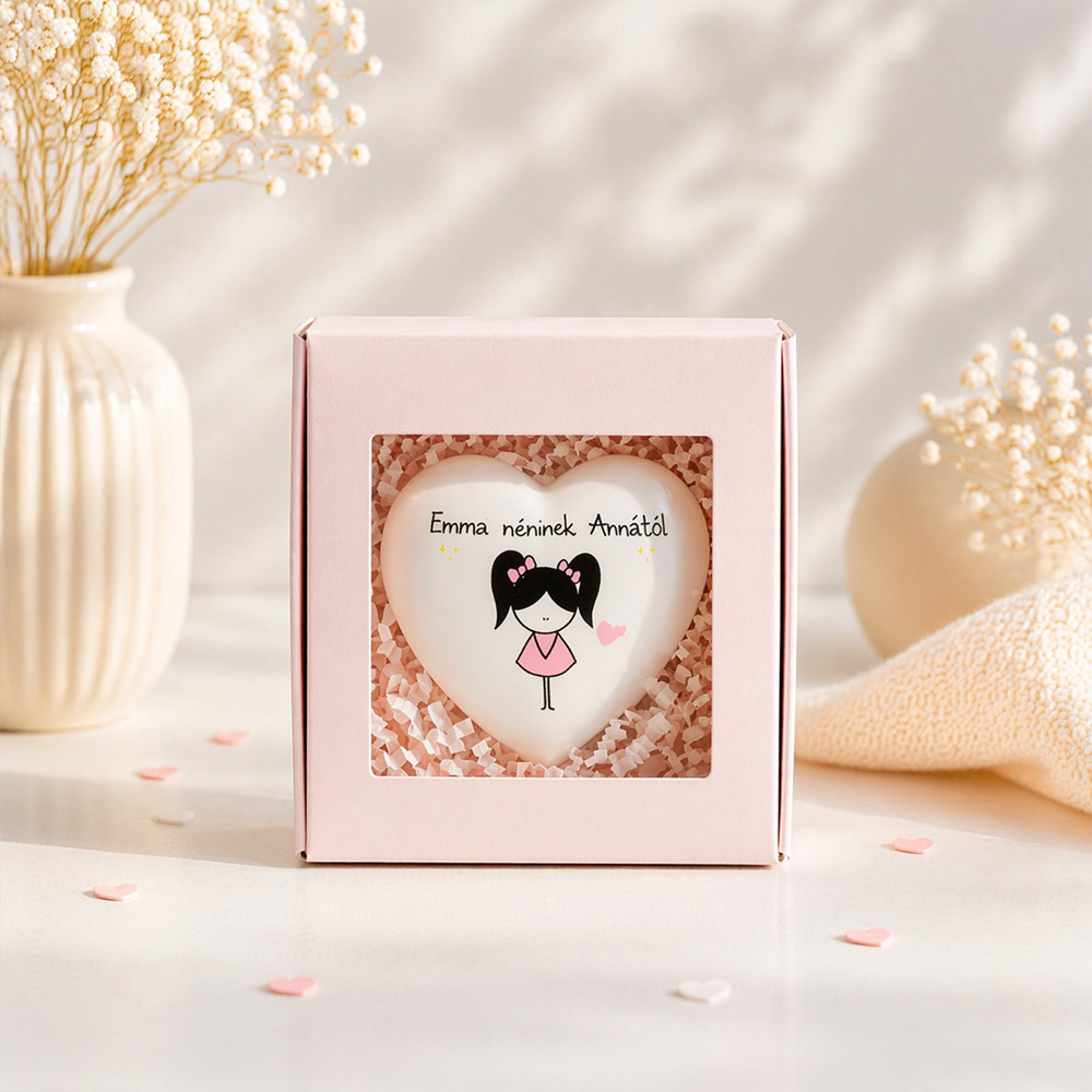 Ajándék pedagógusoknak - személyre szabható szív díszdobozban - Image 3