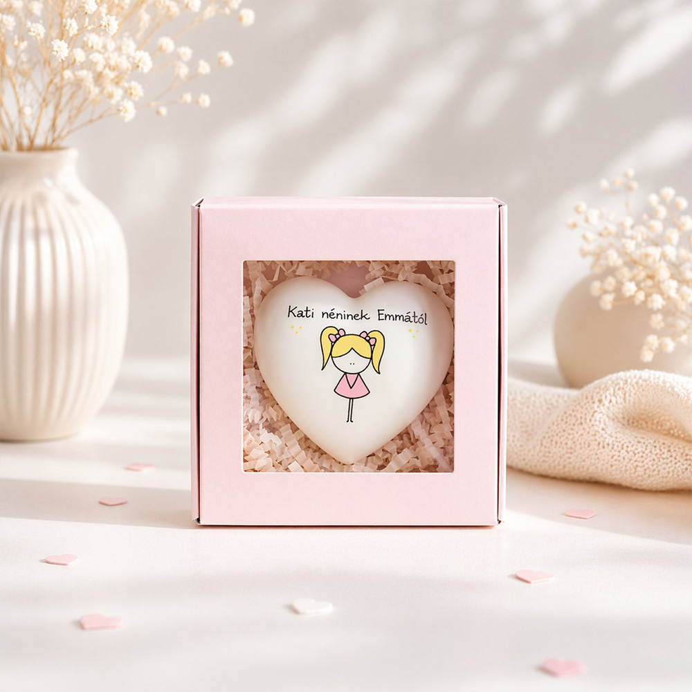 Ajándék pedagógusoknak - személyre szabható szív díszdobozban - Image 4