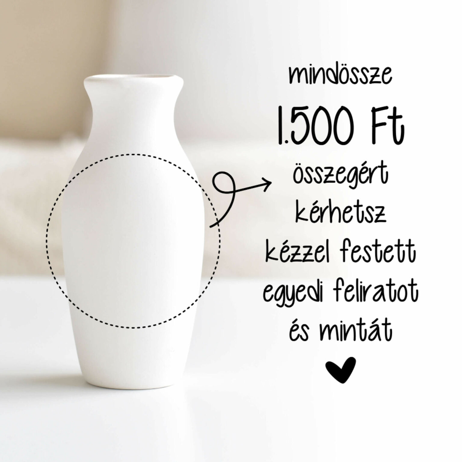 Írható váza