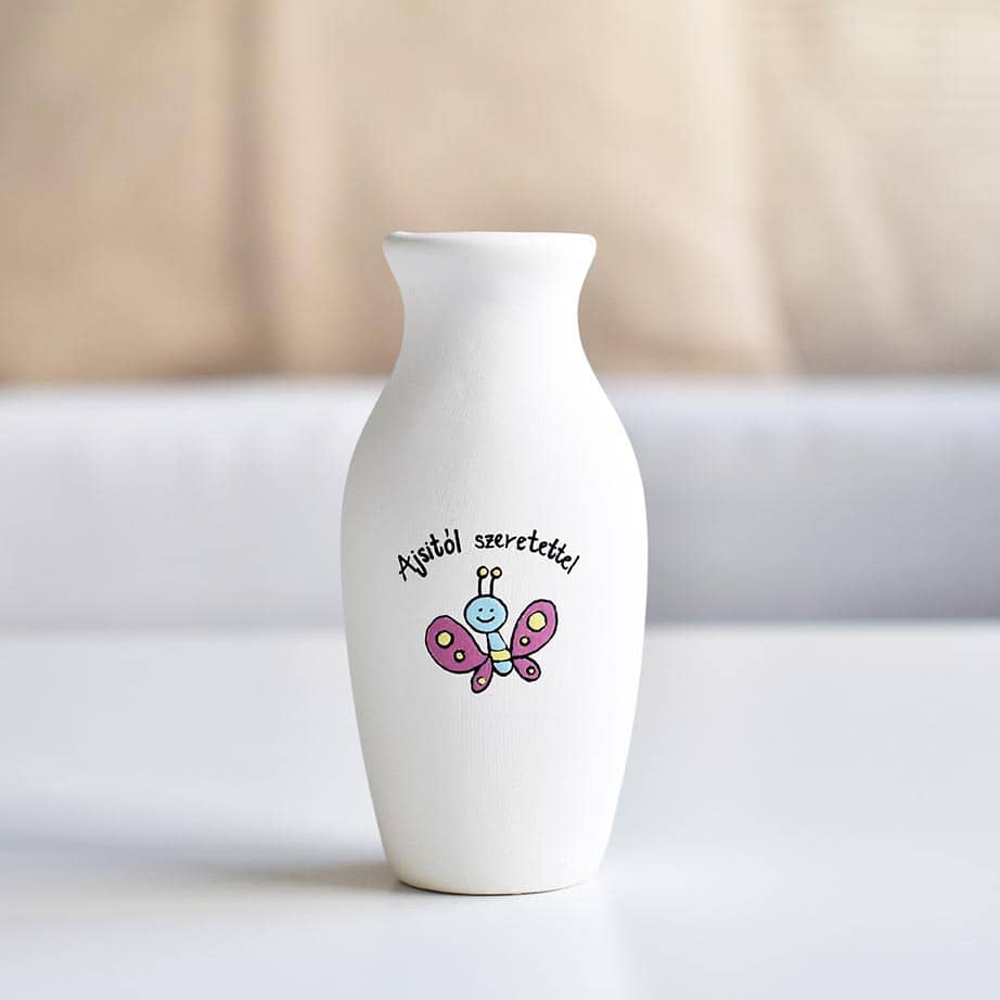 Pedagógus ajándék – írható váza