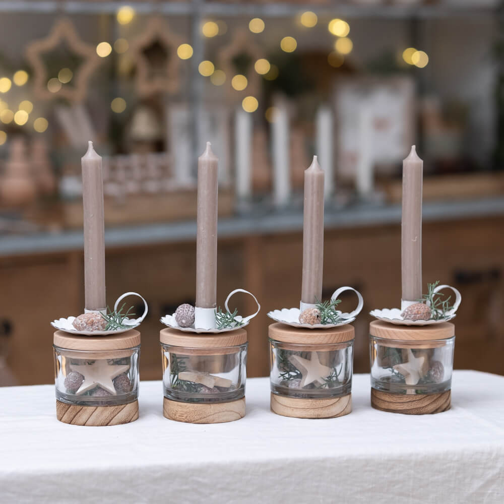 Adventi asztaldísz