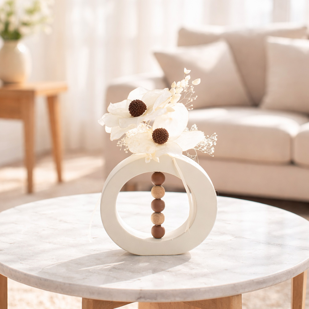 Búcsúajándék pedagógusoknak - természetes design váza