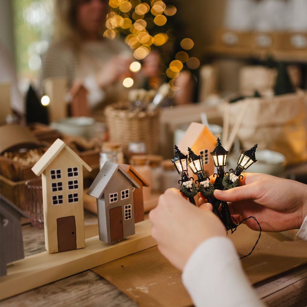 Karácsonyi kisváros ONLINE workshop