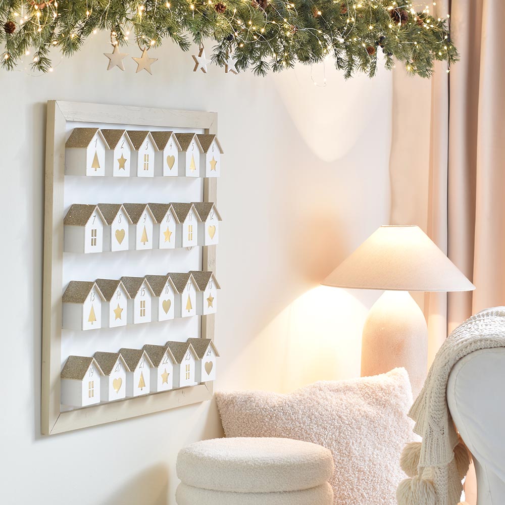 Adventi házikós naptár