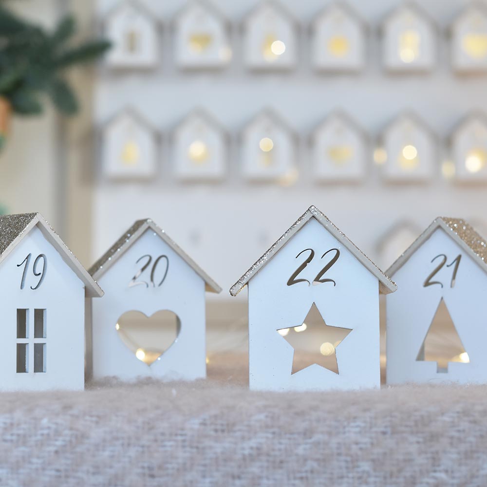 Adventi házikós naptár