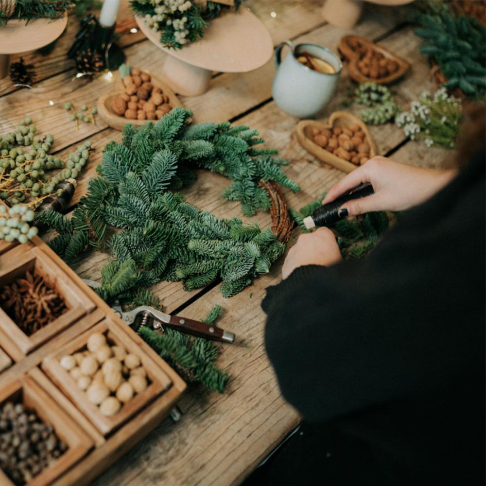 Adventi koszorú workshop