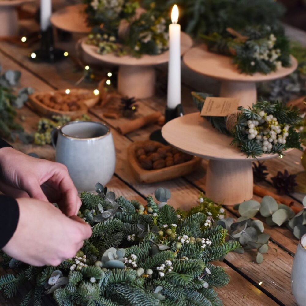 Adventi koszorú workshop