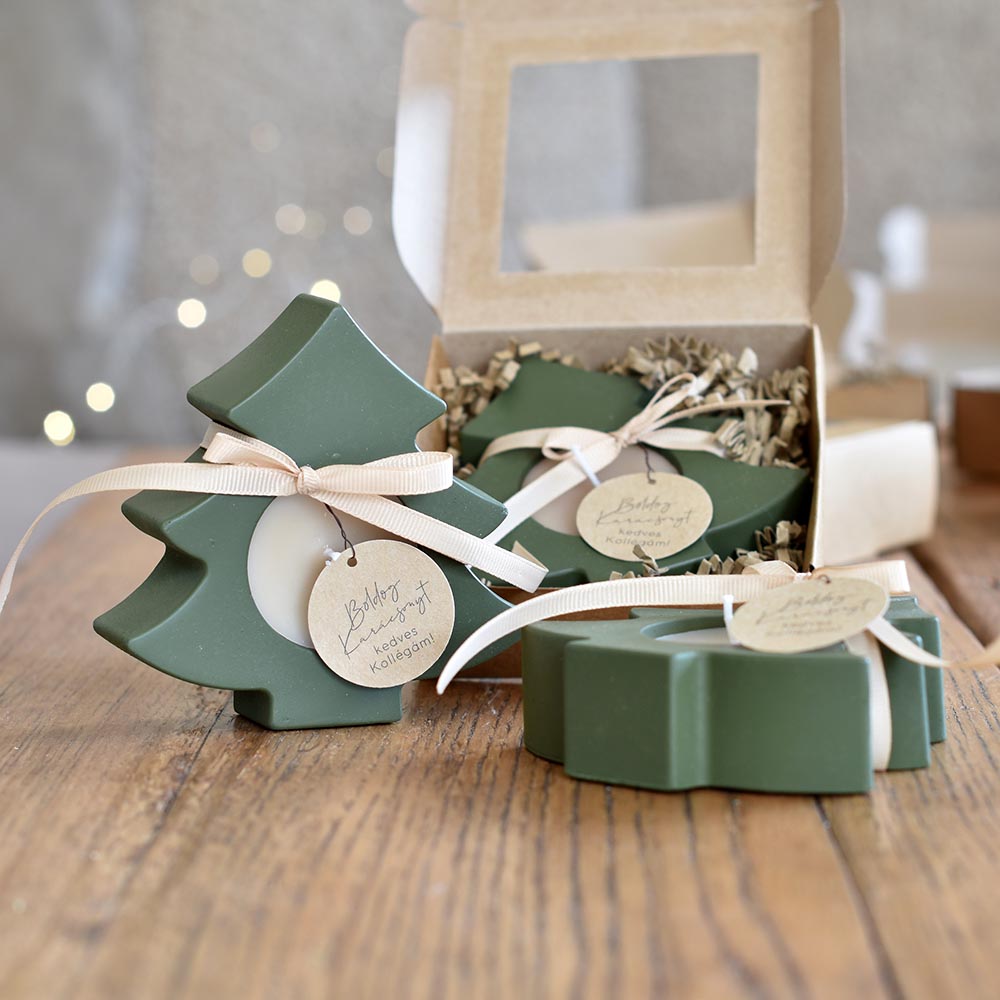 Karácsonyi ajándék kollégáknak - kérhető céges logóval