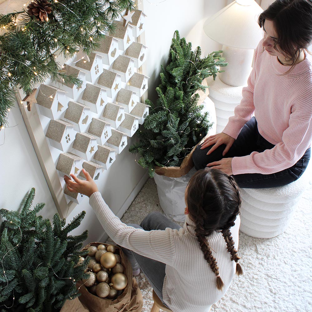 Adventi házikós naptár