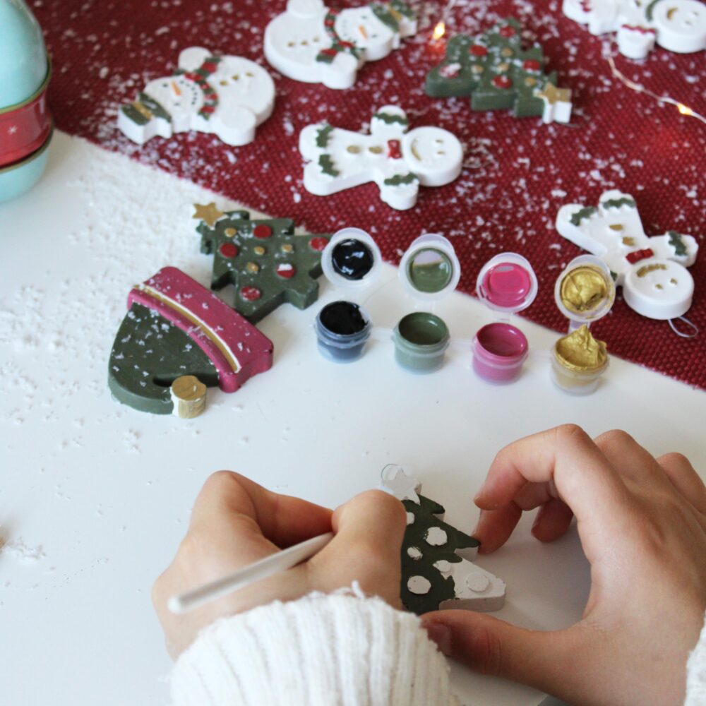 Mikulás ajándékdoboz - DIY csomaggal