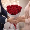 Örök rózsa csokor Valentin-napra