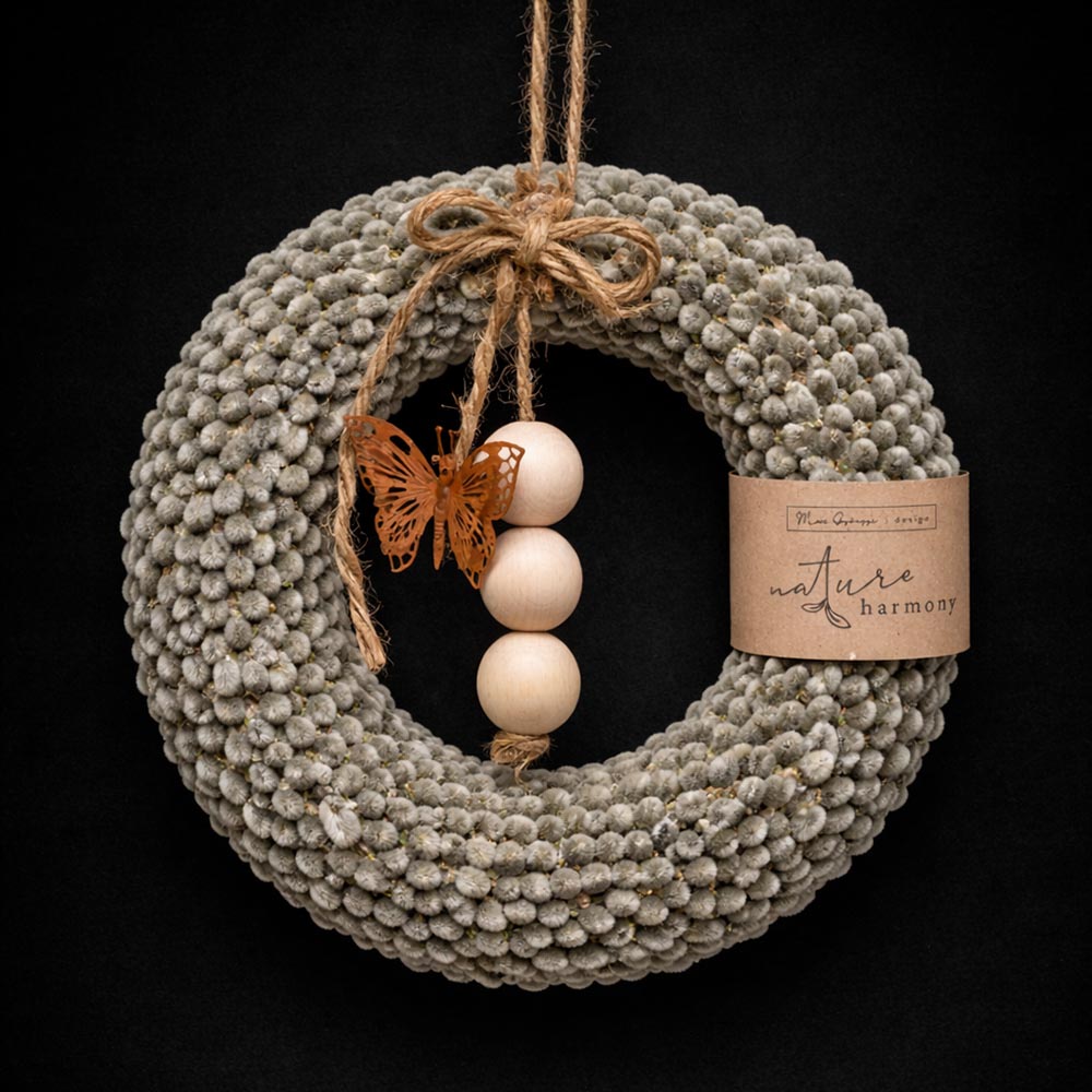 Barka koszorú lepkével