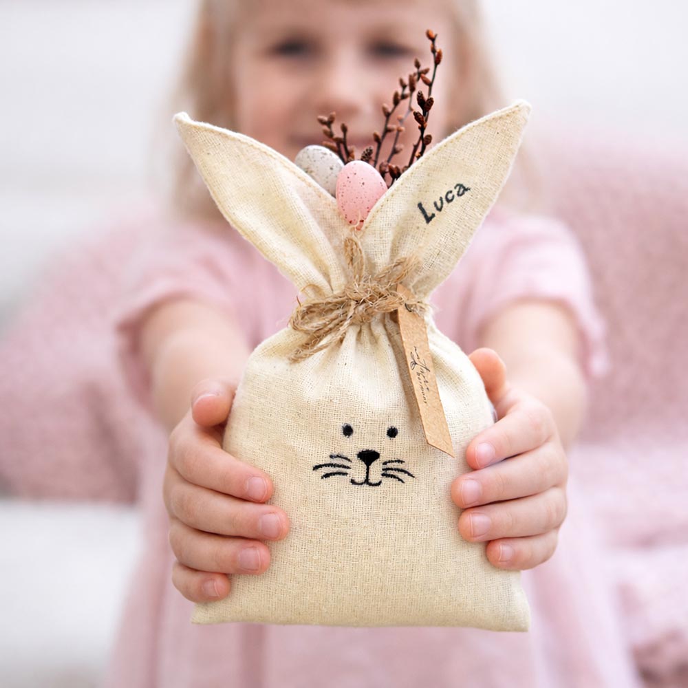 Névre szóló húsvéti szütyő