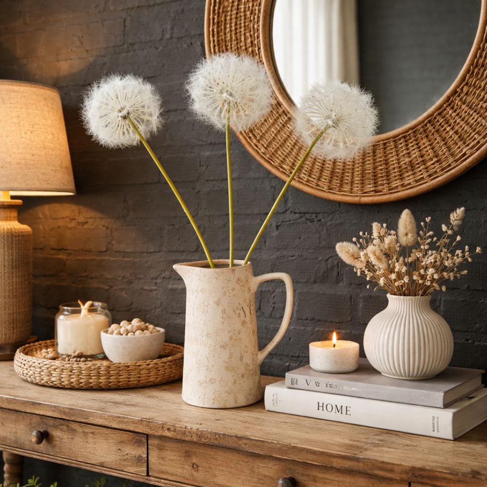 Vintage stílusú kerámia kancsó