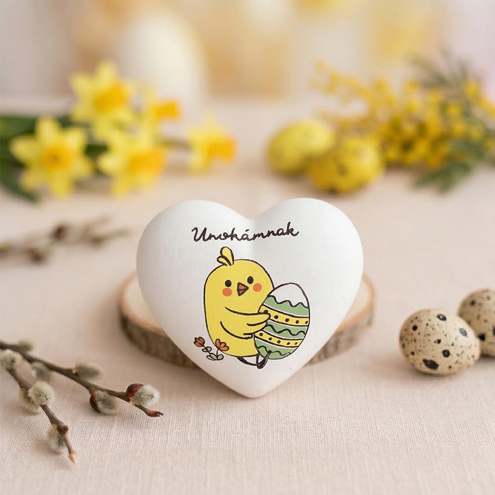 Alternative view of Egyedi húsvéti szív ajándék