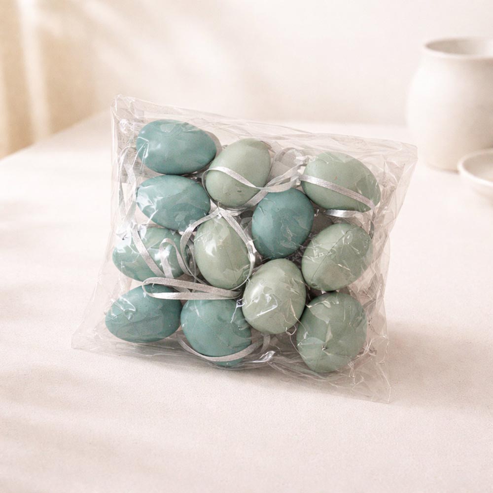 Pasztell akasztható tojás (12 db)