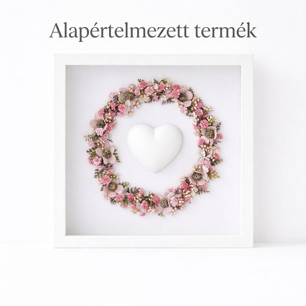 Egyedi pedagógus ajándék - 3D virágos képkeret LED világítással