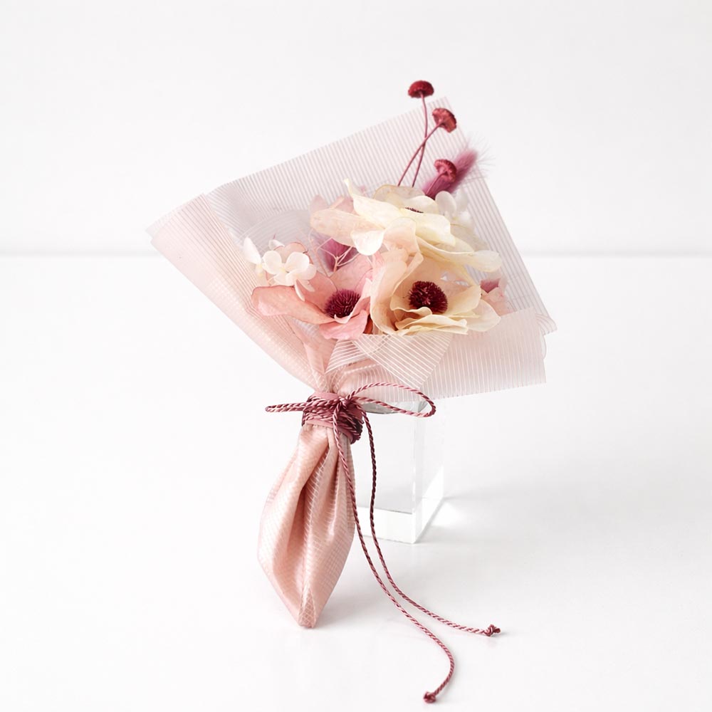 Ballagási csokor szárazvirágból