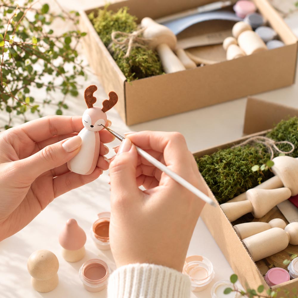 Őszi DIY csomag - erdei állatok